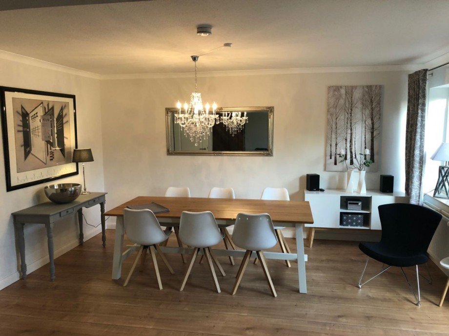 Essbereich Reihenmittelhaus Ferienhaus in Nordfriesland Verkauf provisionsfrei