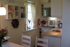 K�che Dachgeschosswohnung Reetdachhaus F�hr