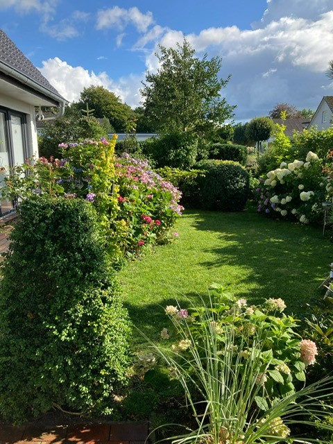 Garten Einfamilienhaus Exklusives Landhaus in Nordfriesland zu verkaufen