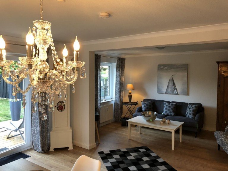 Wohnbereich Ferienhaus in Nordfriesland Verkauf provisionsfrei Reihenmittelhaus Ferienhaus mit Ambiente & Flair direkt vor Sylt - provisionsfrei!