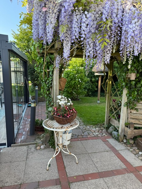Garten Einfamilienhaus Landhaus vor Sylt und D�nemark